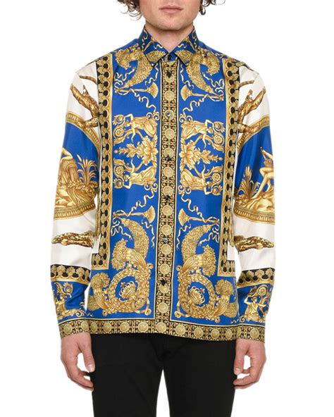 camicie tipo versace|1st copy versace shirt men.